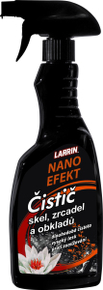 Larrin Nano čistič skel, zrcadel a obkladů, 500 ml