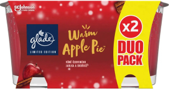 Glade svíčka vonná Apple Pie, 2× 129 g