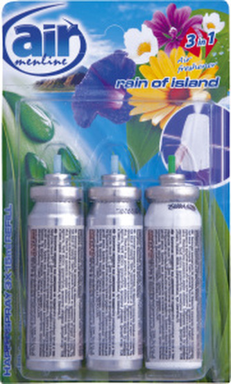 Air Menline Rain of Island náplň do osvěžovač vzduchu 3× 15 ml
