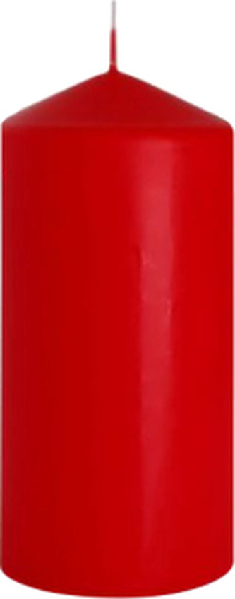 Bispol Adventní svíčka válcová 80 × 150 mm, červená, 1 kus