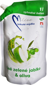Miléne Zelené jablko a oliva tekuté mýdlo, 1 l