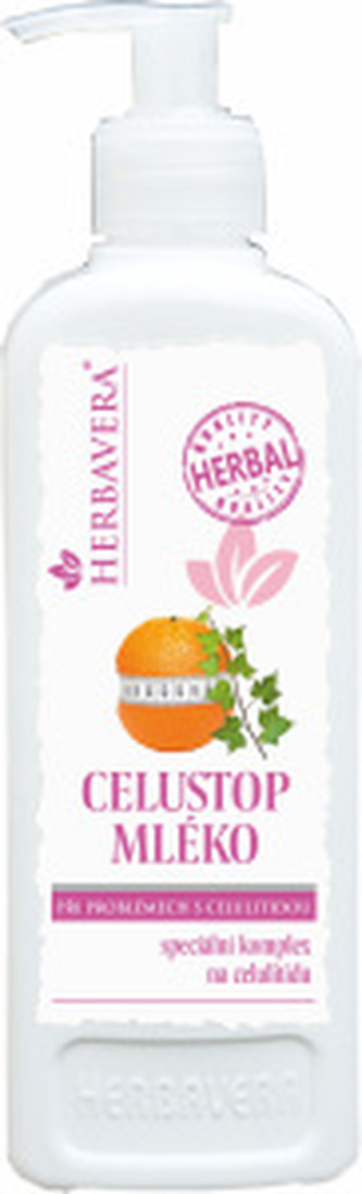 Herbavera tělové mléko Celustop, 400 ml