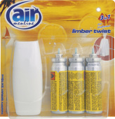 Air Menline Limber Twist osvěžovač vzduchu strojek a náplň 3× 15 ml