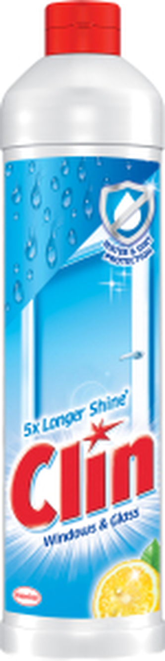 Čistící prostředek na sklo, 500 ml, náhradní náplň, CLIN