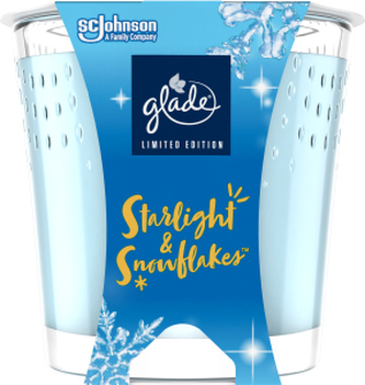 Glade svíčka vonná Starlight & Snowflakes, 129 g