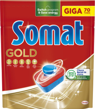 Somat tablety do myčky Gold, 70 ks