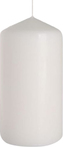 Bispol Adventní svíčka válcová 80 × 150 mm, bílá, 1 kus
