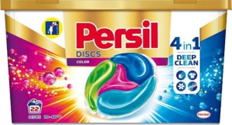 Persil kapsle na praní Discs Color Box, 22 praní