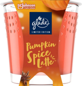 Glade svíčka vonná Pumpkin Spice Latte, 129 g