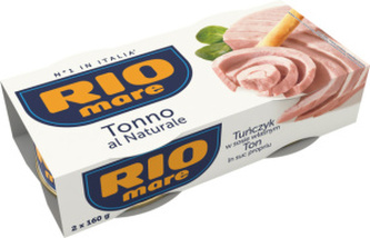Rio Mare Tuňák ve vlastní šťávě, 2× 160 g