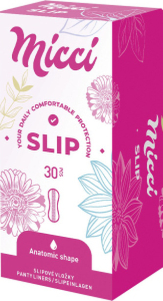 Micci Slip slipové vložky intimky, 30 ks