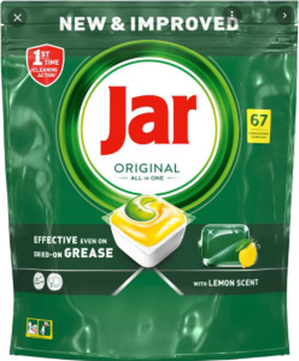 Jar tablety do myčky Original All In One, 67 ks