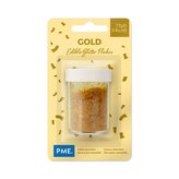 Sypání Glitter Flakes, Zlatý bez TiO2 - PME