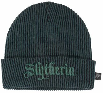 Zimní čepice Harry Potter: Kolej Zmijozel (univerzální)