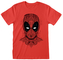 Pánské tričko Marvel|Deadpool: Tattoo Style (S) červená bavlna