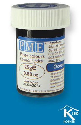 PME gelová barva - oceánově modrá - PME