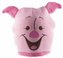 Zimní čepice s ušima Disney|Winnie The Pooh|Medvídek Pú: Piglet Face (univerzální)