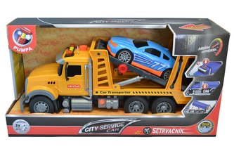 CITY SERVICE CAR - 1:12 Nákladní auto přeprava osobních aut