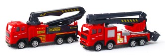 Hasičské auto s hasícím ramenem