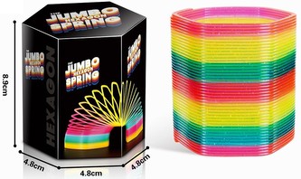 Jumbo duhová spirála šestihran