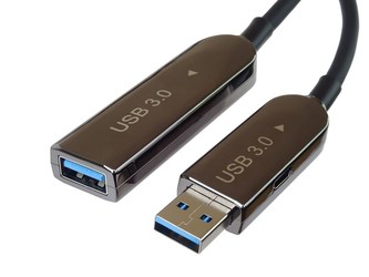 PREMIUMCORD Kabel USB3.0 + 2.0 prodlužovací optický AOC kabel A/Male - A/Female 15m