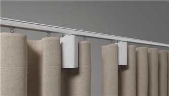 Yeelight Automatic Curtain Opener - twin motor with C track -  white
