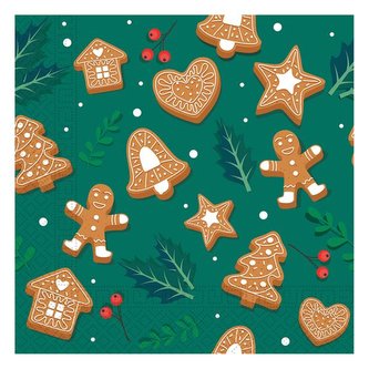 UBROUSKY VÁNOČNÍ PERNÍČKY 3VRSTVÉ 33X33CM