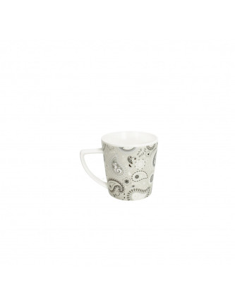 Set 6ks hrnek šedý Shanti 250ml BRANDANI