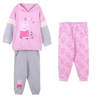 3 - DÍLNÁ TEPLÁKOVÁ SOUPRAVA  PEPPA PIG - velikost 2