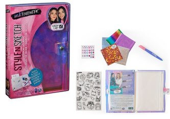 Notatnik szkicownik do projektów modowy influencer Notatnik szkicownik do projektów modowy influencer