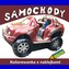 Samochody. Kolorowanka z naklejkami