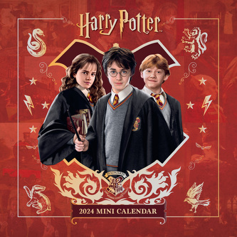 Oficiální nástěnný mini kalendář 2024: Harry Potter s plakátem (17,8 x 17,8|35,6 cm) Oficiální nástěnný mini kalendář 2024: Harry Potter s plakátem (17,8 x 17,8|35,6 cm)