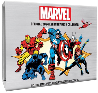 Oficiální stolní trhací kalendář 2024 Marvel: Classics Comics (15 x 13 x 4 cm) Oficiální stolní trhací kalendář 2024 Marvel: Classics Comics (15 x 13 x 4 cm)
