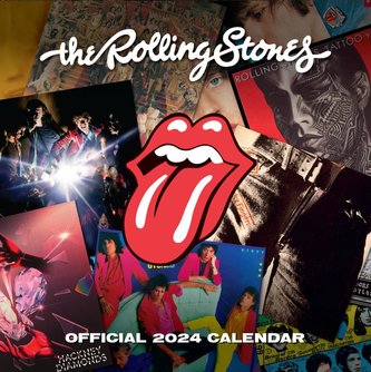 Oficiální nástěnný kalendář 2024: Rolling Stones (30,5 x 30,5|61 cm)