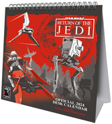 Oficiální stolní kalendář 2024 Star Wars|Hvězdné války: Classic (16 x 17,5 cm)