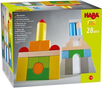 Klocki - Zestaw podstawowy, kolorowy Klocki - Zestaw podstawowy, kolorowy