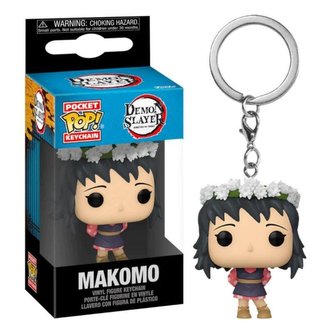 Funko POP Keychain: Demon Slayer - Makomo (Flower Headdress)