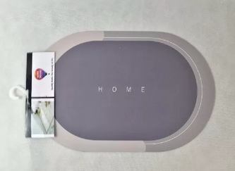 Předložka koupelnová 80x50cm HOME světe šedá