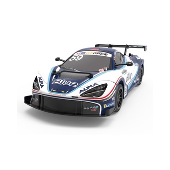 Siva RC auto MC Laren 720S GT3 1:12 100% RTR modrý