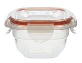 DÓZA &quot;EASY MATCH&quot; ČTVERCOVÁ 100ML, ORANŽOVÁ