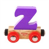 Bigjigs Rail Vagónek dřevěné vláčkodráhy - Písmeno Z