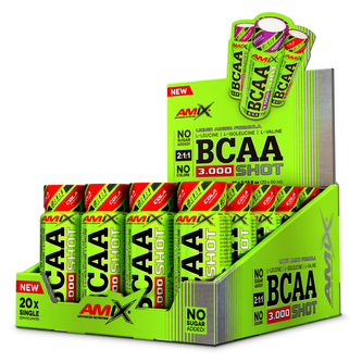 BCAA 3000 SHOT Cola, 20x60ml (cola)