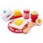 Bigjigs Toys Dřevěný set snídaně