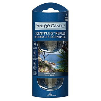 Náplně do osvěžovače Yankee Candle, Pobřežní cedr, 2 x 18.5 ml