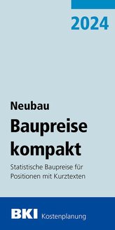 BKI Baupreise kompakt Neubau 2024