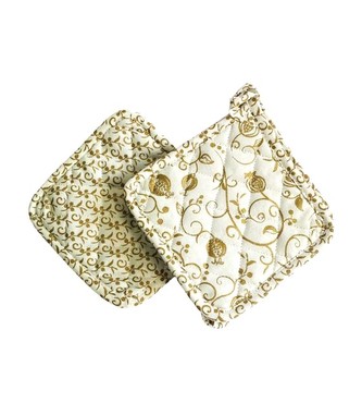 Vánoční chňapka/podložka pod horké set 2ks 18 x 18cm TEMPO DI FESTA BRANDANI