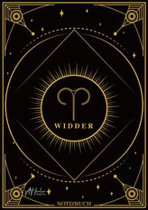 Edles Notizbuch  Sternzeichen Widder | Designed by Alfred Herler