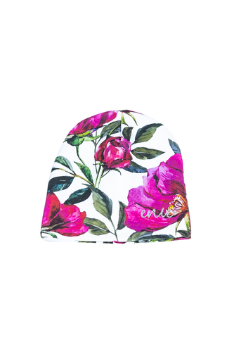 enie baby Dětská čepice 0-3m Flowers