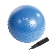 YB03N 55CM MODRÝ MASÁŽNÍ GYMNASTICKÝ MÍČ HMS