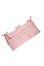 enie baby Mušelínový kapsář růžový se zlatými trojúhelníčky